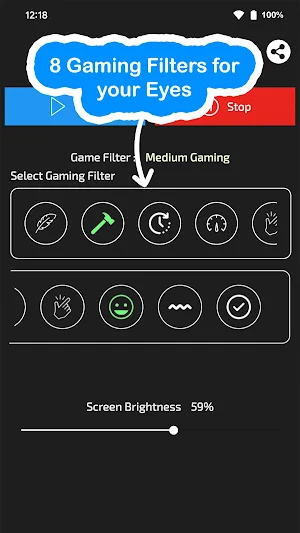Gaming Eye Protection Screenshot 2