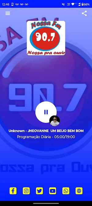 Rádio Nossa FM 90.7 Screenshot 2