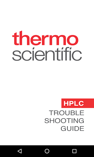 HPLC Troubleshooting Guide Screenshot 0
