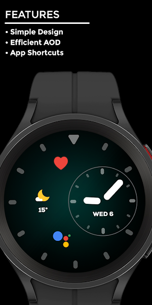 Night 43 - watch face Screenshot 1