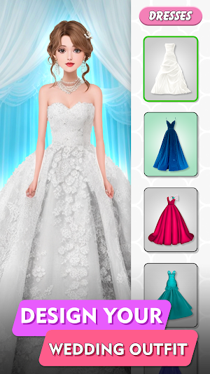 Bridal Wedding Dress up Games Screenshot 0