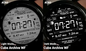ACRO Cube Archive watchface Screenshot 1