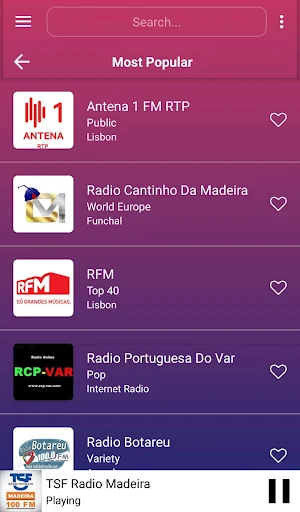 A2Z Portugal FM Radio screenshot 3