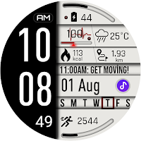 VJ-NEXORIS DIGITAL WATC FACE