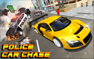Crazy Police Car Transporter Truck Simulator Screenshot 2