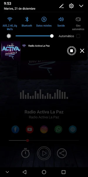 Radio Activa La Paz Screenshot 1