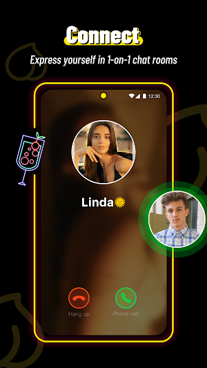 Pickpeach - talk to strangers Screenshot 1