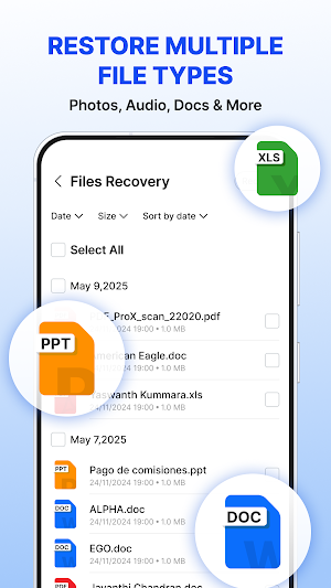 Photo Recovery & File Restore Screenshot 1