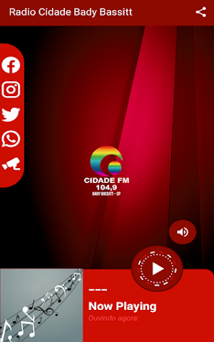 Rádio Cidade FM Bady Bassitt Screenshot 1