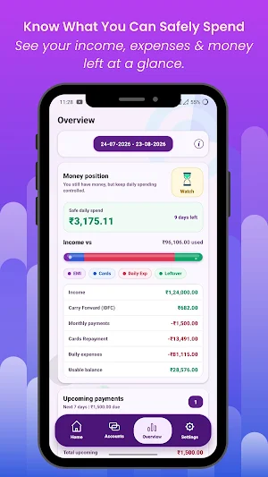 Feedit: Money & EMI Tracker Screenshot 2