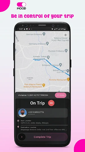 Mood Ride Driver Screenshot 1
