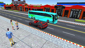 City Bus Driving Games 3D Screenshot 2