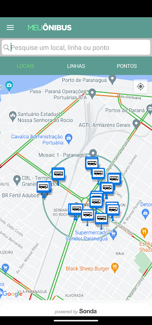 Meu Ônibus Paranaguá Screenshot 2