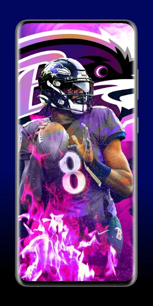 Lamar Jackson 4K Wallpapers Screenshot 0