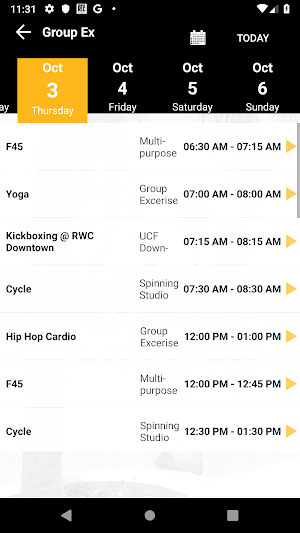 UCF Rec & Wellness Center Screenshot 1
