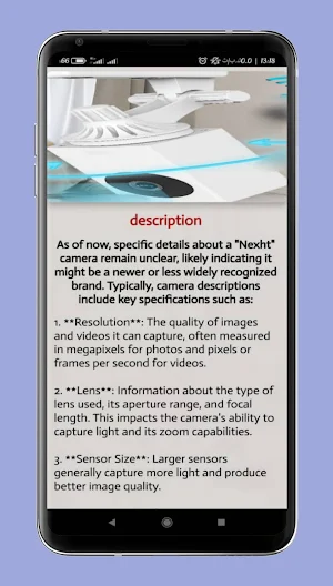 nexht camera guide Screenshot 1