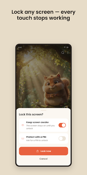Touch Lock: Block Touch Screen Screenshot 0