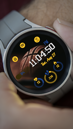 Ball Hoops Watchface Screenshot 3