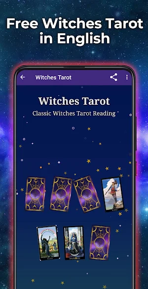 Witches Tarot in English Screenshot 0
