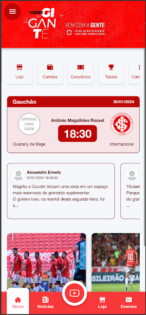Vozes do Gigante Screenshot 2