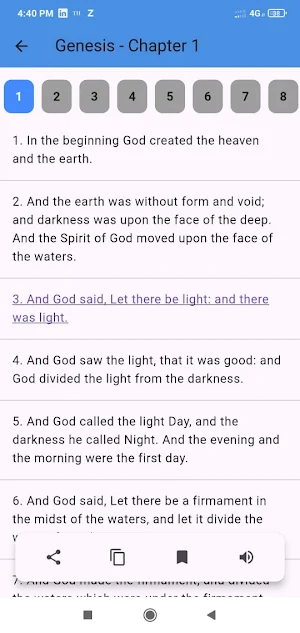 King James Bible KJV Offline Screenshot 2