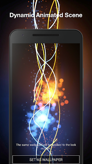 Fire & Ice Live Wallpaper Screenshot 1