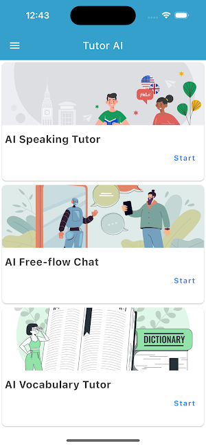 AI English Speaking Tutor Screenshot 0