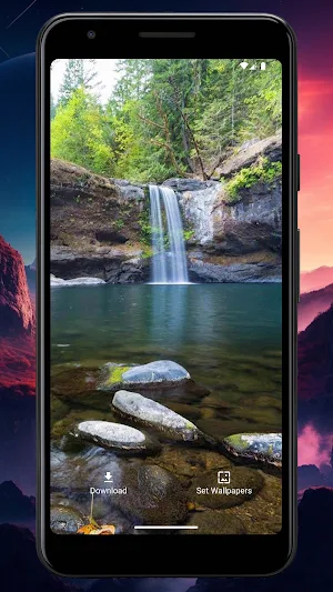 Wallpaper Pemandangan Indah Screenshot 3