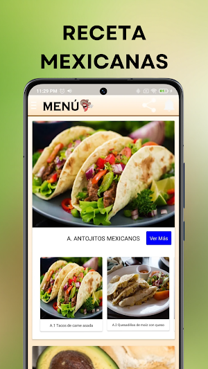Recetas Mexicanas Fáciles Screenshot 1