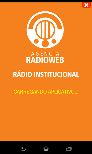 Rádio Institucional Radioweb Screenshot 0