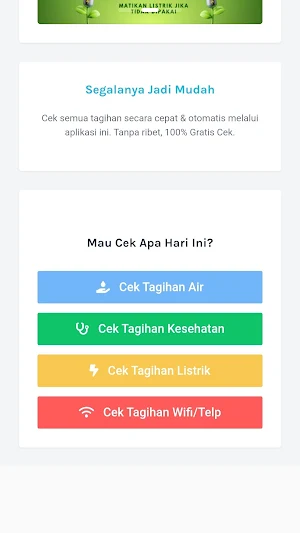 Cek Semua Tagihan Lengkap Screenshot 1