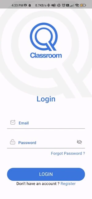Class Room App Screenshot 1
