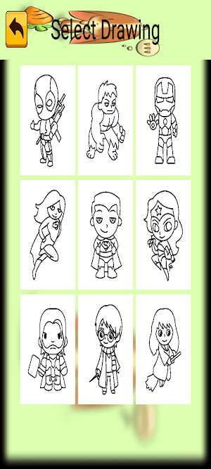 Chibi Coloring Pages Screenshot 2