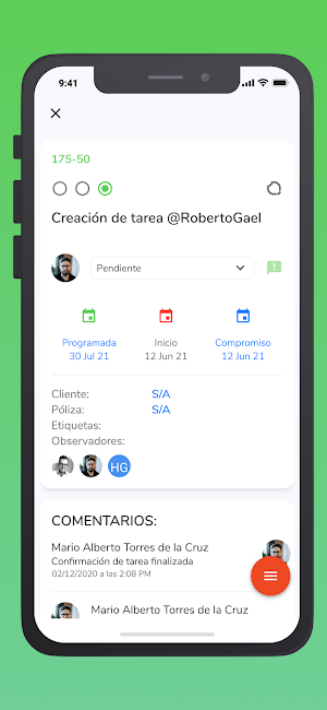 quattroTask Screenshot 2