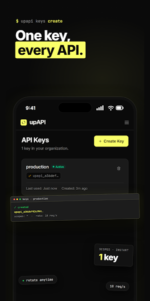 upAPI — API Marketplace Screenshot 2