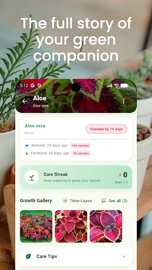 Plant Watering Log Screenshot 1