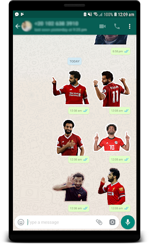 Mo Salah stickers for WhatsApp Screenshot 2