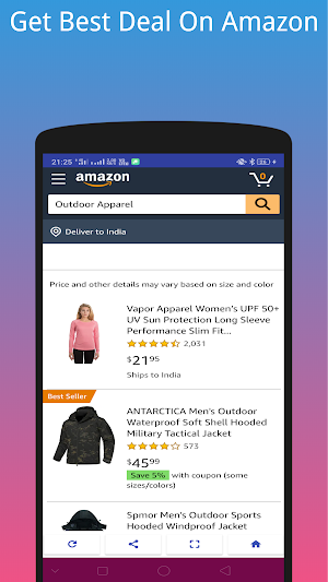 All in One Online Shopping App Screenshot 2
