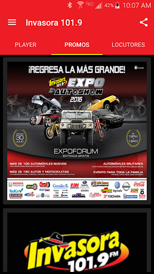 Invasora 101.9 Screenshot 3