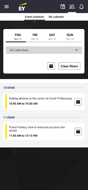 EY Strategic Growth Forum Screenshot 3