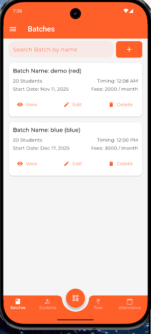 Class Manager Screenshot 3