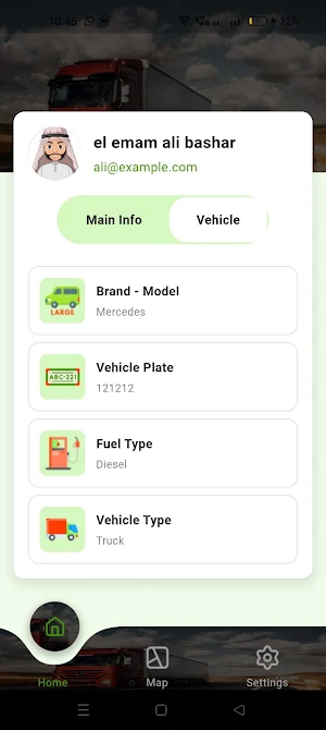 FuelUP - Driver Screenshot 2
