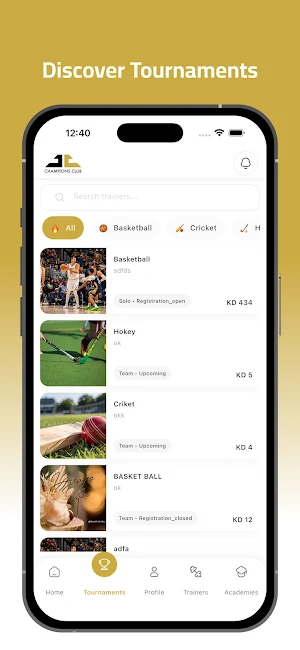 Champions Club kw Screenshot 2