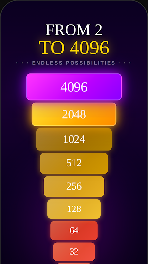 2048 - Number Puzzle Game Screenshot 2
