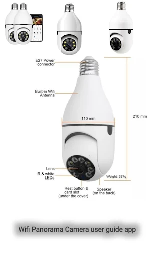 wifi panorama camera guide Screenshot 2