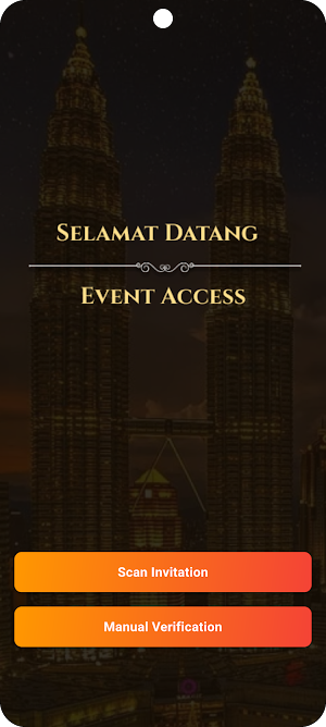 Selamat Datang – Event Access Screenshot 1
