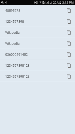 Barcode and QR code Generator Screenshot 3