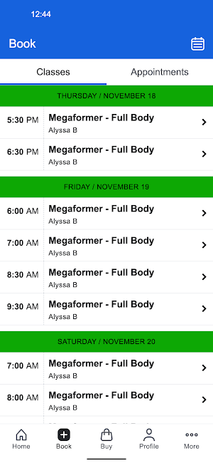 Stronger Fitness Studio Screenshot 1