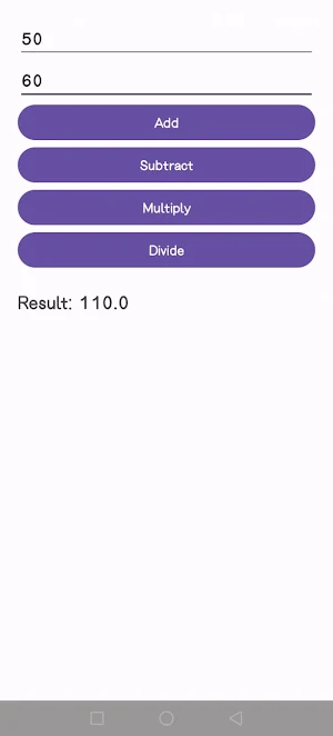 SimpleCalculator Screenshot 1