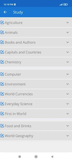 World GK in English Offline Screenshot 0